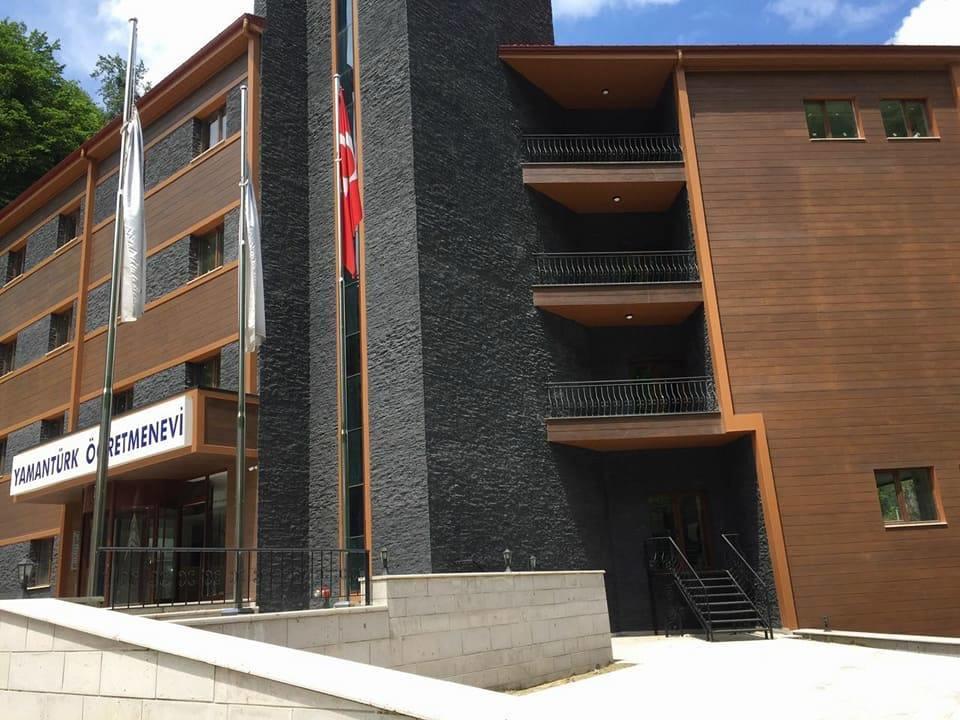 Yamanturk Ogretmenevi Hotel Çamlıhemşin Buitenkant foto