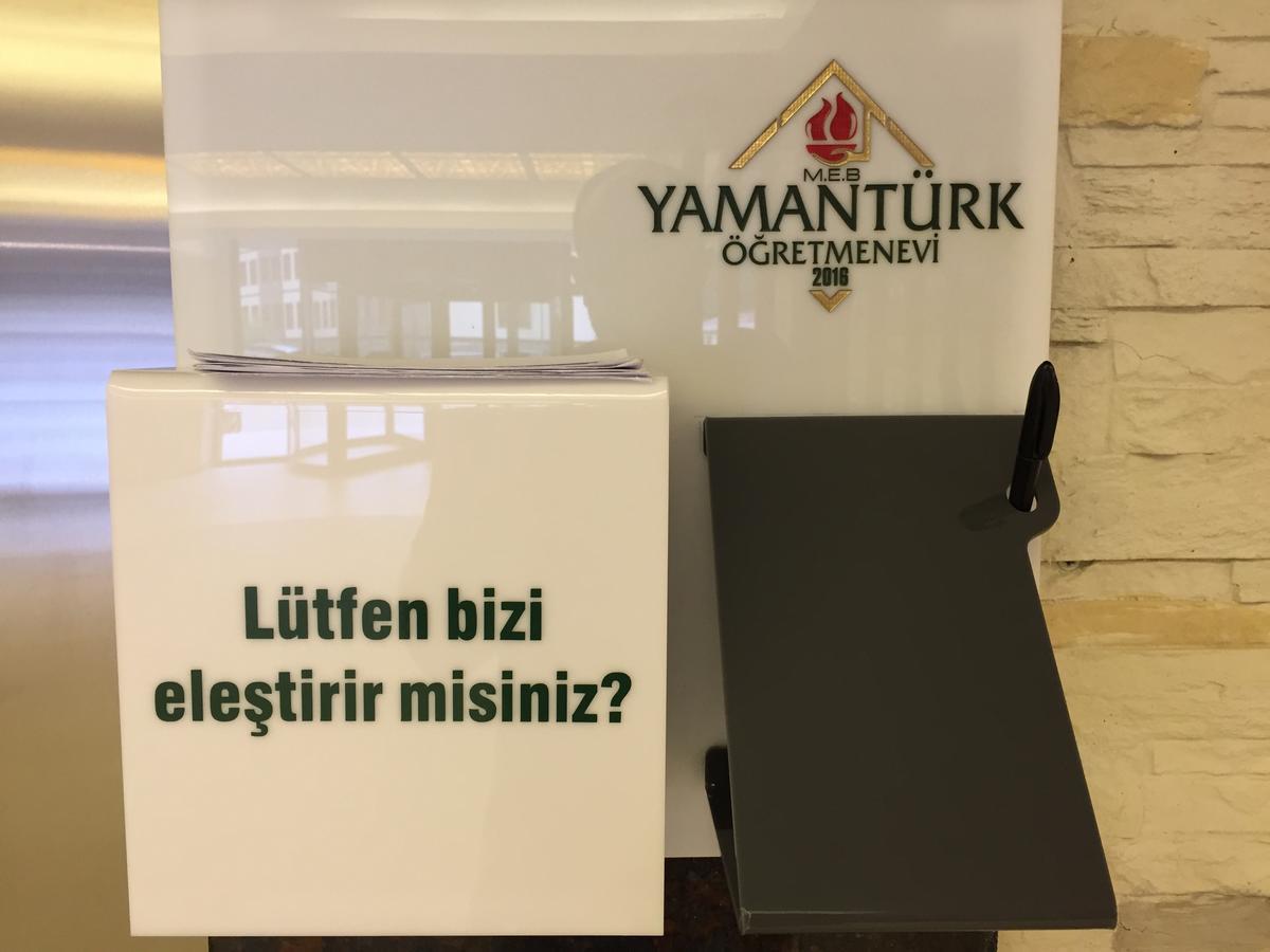 Yamanturk Ogretmenevi Hotel Çamlıhemşin Buitenkant foto